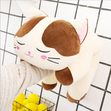 Cute Cartoon Cat Plush Toys Soft Stuffed Sleeping Cat Doll Pillow