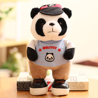 Super Cute Soft Plush Cat Dog Bear Doll Kids Gifts Stuffed Panda Toy