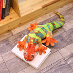 Giant Stuffed Lizard Toy Birthday Gifts Soft Plush Chameleon Pillow