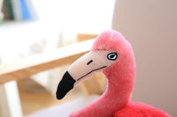 Plush Cute Carrot Pillow Soft Stuffed Flamingo Toy Girl Birthday Gifts