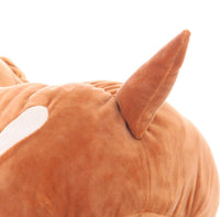 Cute Plush Bulldog Doll Soft Stuffed Lying Prone Sharpei Dog Pillow
