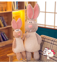 Cute Long Ear Rabbit Plush Toys Soft Stuffed Bunny Animal Dolls