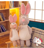 Cute Long Ear Rabbit Plush Toys Soft Stuffed Bunny Animal Dolls