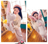 Cute Long Ear Rabbit Plush Toys Soft Stuffed Bunny Animal Dolls