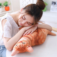 Cat Shaped Pillows Soft Stuffed Animals Cushion Sofa Decor Cartoon Plush Toys