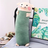 Cute Pig Plush Toy Soft Stuffed Cartoon Animal Pig Doll Pillow