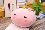 Soft Unicorn Hand Warm Stuffed Animals Plush Toy Pig Pillow Cushion