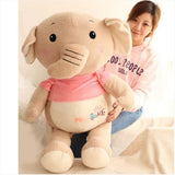 Big Animals Hippo Plush Toy Stuffed Soft Cartoon Elephant Doll Pillow