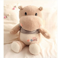 Big Animals Hippo Plush Toy Stuffed Soft Cartoon Elephant Doll Pillow