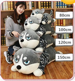 Soft Husky Dog Plush Toy Large Stuffed Cartoon Dog Animals Pillow