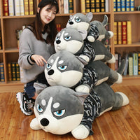 Soft Husky Dog Plush Toy Large Stuffed Cartoon Dog Animals Pillow