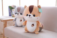 Cute Cartoon Squirrel Plush Toy Soft Stuffed Animal Doll for Kids