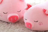 Cartoon Pink Pig Plush Toys Soft Stuffed Fat Pig Pillow Cushion Doll