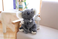 Mum Koala Hold Baby Koala Stuffed Animal Dolls Soft Plush Toy