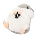 Kawaii Fluffy Hamster Plush Toy Soft Stuffed Animal Doll Pillow