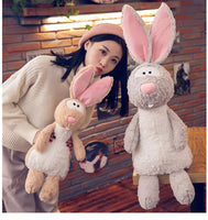Cute Long Ear Rabbit Plush Toys Soft Stuffed Bunny Animal Dolls