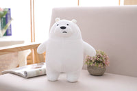 Cartoon Bear Plush Toy Soft Stuffed Animal Bear Panda Doll Pillow
