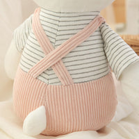 Cute Rabbit Plush Toy Soft Stuffed Animal Bunny Sleeping Mate Doll