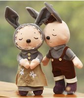 Couples Rabbit Plush Toys Bunny Sleep Doll Rabbit Wedding Press Dolls