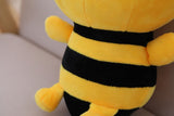 Cute Stuffed Plush Toy Bee Soft Animal Bee Doll Pillow for Kids