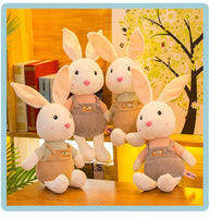 Cartoon Shy Rabbit Doll Pillow Children Stuffed Bunny Plush Toys