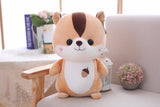 Cute Cartoon Squirrel Plush Toy Soft Stuffed Animal Doll for Kids