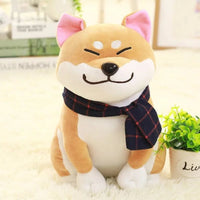 Scarf Shiba Inu Dog Doll Toy Stuffed Soft Animal Plush Toys