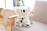 Mum Koala Hold Baby Koala Stuffed Animal Dolls Soft Plush Toy