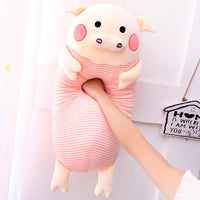 Cute Pig Plush Toy Soft Stuffed Cartoon Animal Pig Doll Pillow