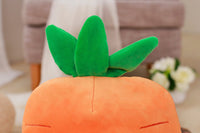 Simulation Stuffed Carrot Plush Toy Soft Stuffed Vegetable Doll Pillow