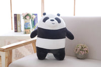 Cartoon Bear Plush Toy Soft Stuffed Animal Bear Panda Doll Pillow