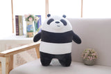 Cartoon Bear Plush Toy Soft Stuffed Animal Bear Panda Doll Pillow