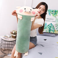Cute Pig Plush Toy Soft Stuffed Cartoon Animal Pig Doll Pillow