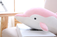 Soft Dolphin Plush Toys Dolls Stuffed Cotton Animal Pillow