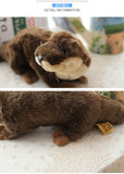 Simulation Otter Plush Toys Soft Stuffed Animals Kids Toys