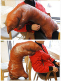 Realistic Trotters Plush Pillow Big Soft Stuffed Fat Food Pig Hand Toy