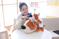 Cute Angel Corgi Dog Plush Toys Stuffed Sleep Animal Dog Pillow Doll