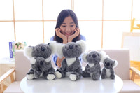 Mum Koala Hold Baby Koala Stuffed Animal Dolls Soft Plush Toy