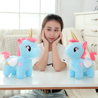 Cute Unicorn Plush Toy Unicorn Stuffed Doll Appease Sleeping Pillow