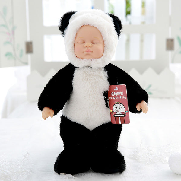 Baby Reborn Girl Silicone Panda, Doll Reborn Silicone Panda