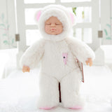 Sleeping Newborn Baby Dolls Soft Silicone Lifelike Baby Plush Toys