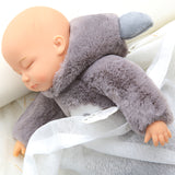 Sleeping Newborn Baby Dolls Soft Silicone Lifelike Baby Plush Toys