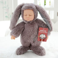 Sleeping Newborn Baby Dolls Soft Silicone Lifelike Baby Plush Toys