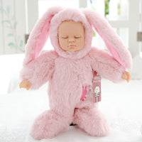 Sleeping Newborn Baby Dolls Soft Silicone Lifelike Baby Plush Toys