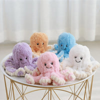 Cute Octopus Pendant Plush Toy Soft Stuffed Animal Toy Pillow