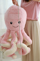 Cute Octopus Pendant Plush Toy Soft Stuffed Animal Toy Pillow