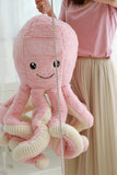 Cute Octopus Pendant Plush Toy Soft Stuffed Animal Toy Pillow
