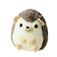 Lovely Soft Hedgehog Animal Doll Stuffed Plush Toy Home Party Wedding Grey/Yellow