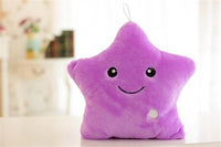 Luminous Star Pillow Cushion Led Colorful Glowing Star Plush Doll Toy