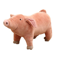Simulation Pig Plush Toy Soft Stuffed Pig Animal Dolls Pillow